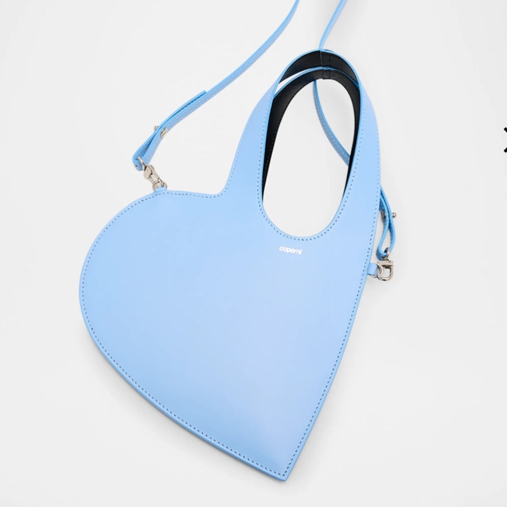 COPERNI Heart-Shaped Blue Crossbody Bag, NWT - Picture 17 of 17